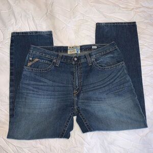Ariat Men's Traditional Relaxed Boot Cut Fit Denim Jeans M2
